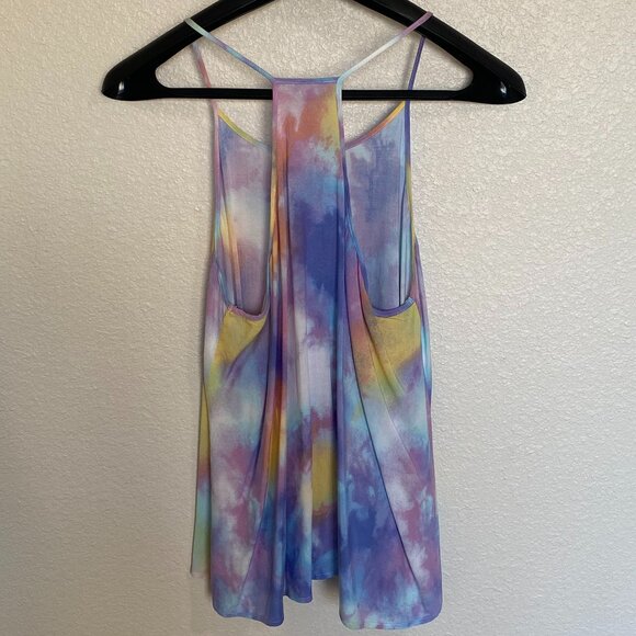 Women's Tie-Dye Spaghetti Strap Tank- S - Picture 2 of 2